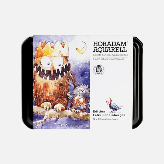 SCHMINCKE Horadam Watercolor 1/2 Pan Set x 12 By Felix Scheinberger