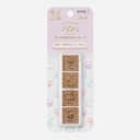 MIDORI Yuru Log Paintable Pre-inked Stamp Daily Life