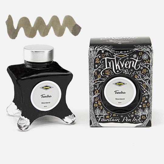DIAMINE Inkvent Black Standard Fountain Pen Ink 50ml Tundra