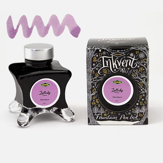 DIAMINE Inkvent Black Standard Fountain Pen Ink 50ml Lullaby