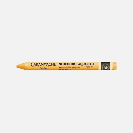 CARAN D'ACHE Neocolor II Water-Soluble Wax Pastel Orangish Yellow