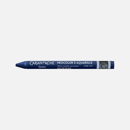 CARAN D'ACHE Neocolor II Water-Soluble Wax Pastel Prussian Blue