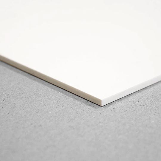 OVJ Archie PVC Foam White Board 3mm x 15cm x 15cm