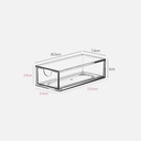 OVJ 4665 Modular Acrylic Storage Drawer (S) 5cm x 7.6cm x 16.5cm
