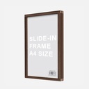 OVJ Slide-In Picture Frame A4 Walnut