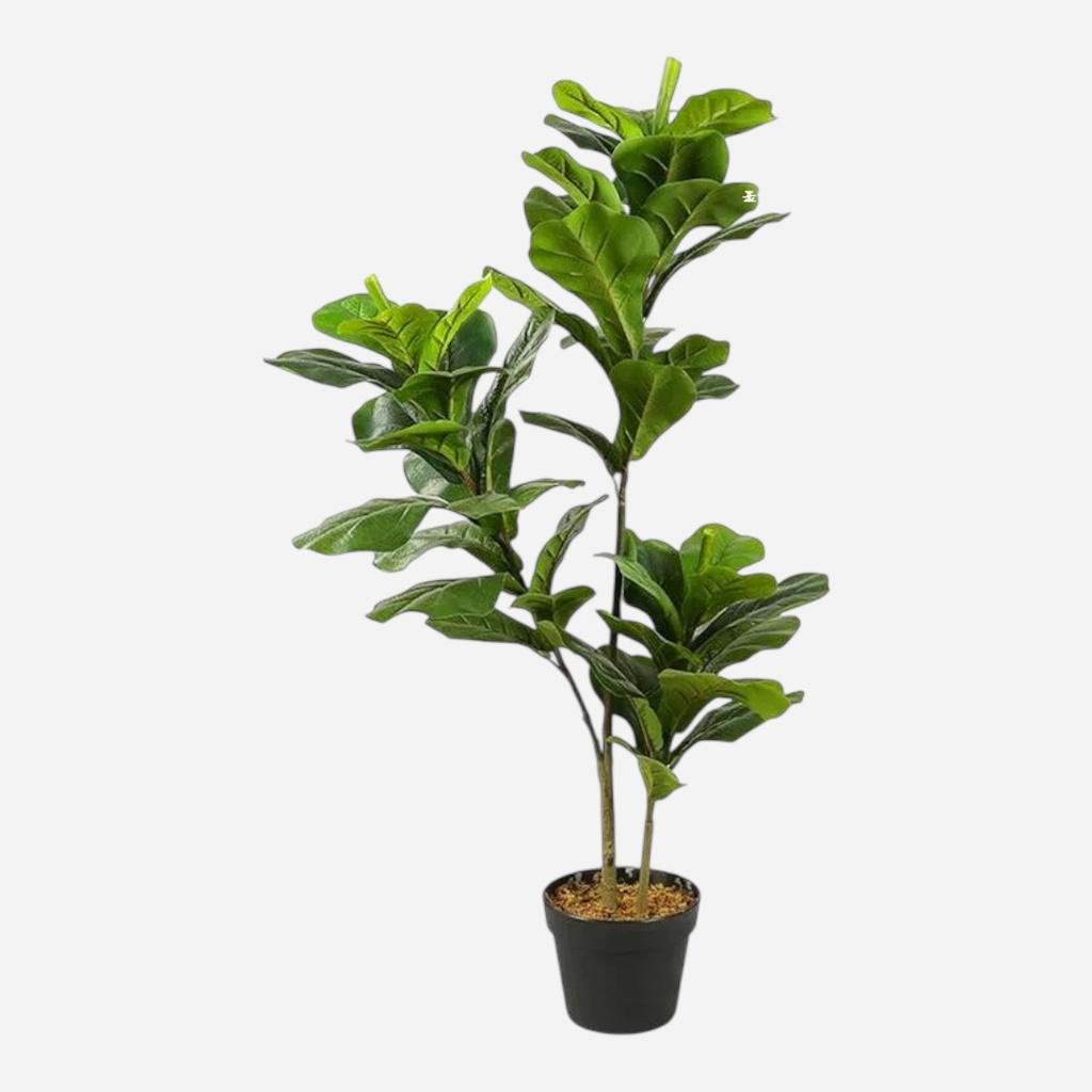 OVJ Artificial Potted Plant Fiddle Leaf Fig 100cm