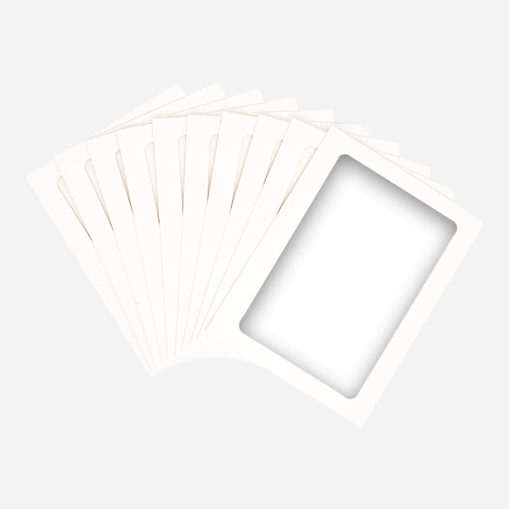 OVJ Paper Picture Frame White A6 x 10