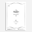 TOMOE RIVER Loose Sheet 52gsm Blank A4 x 100