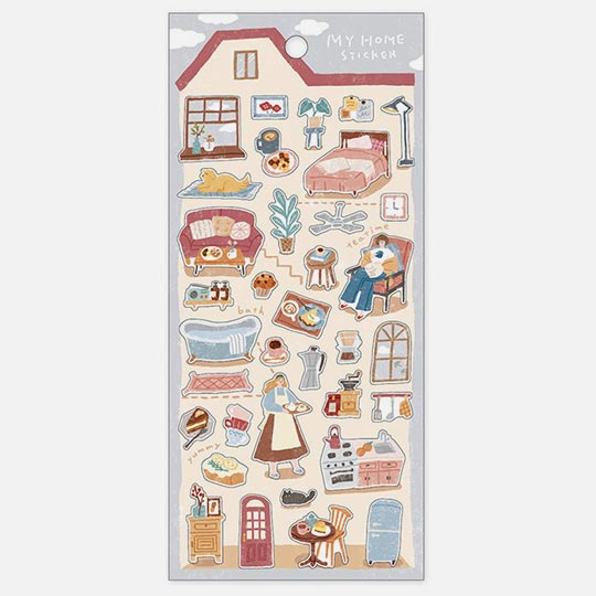 MIND WAVE My Home Sticker Snack Time