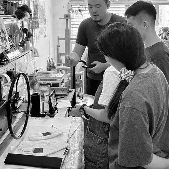 Workshop With Zhang Qiao