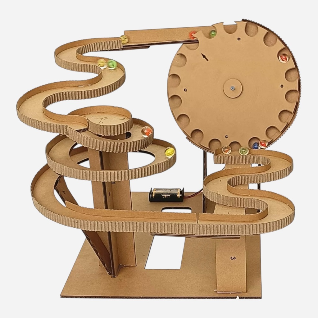 OVJ STEM Cardboard Marble Run Inspiration Kit