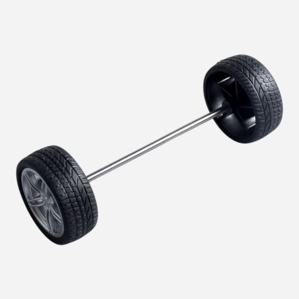 OVJ STEM Rubber Wheel & Axel Set
