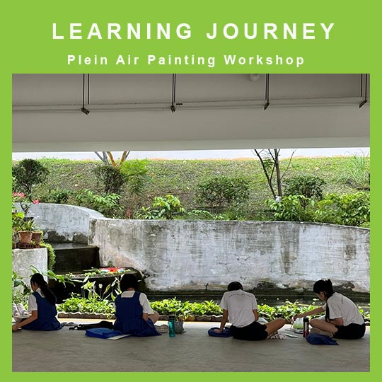 LEARNING JOURNEY Plein Air (Outdoor) Painting By TASA