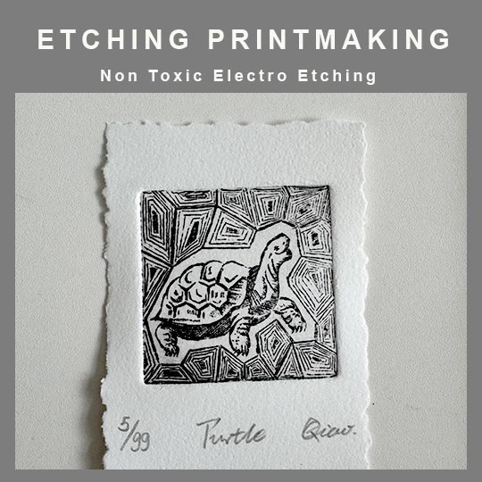DISCOVER Non Toxic Etching Printmaking By TASA