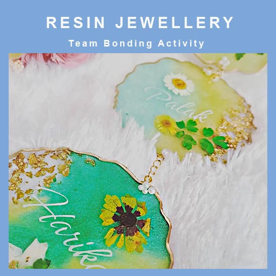 TEAMBONDING Making Resin Jewellery By TASA