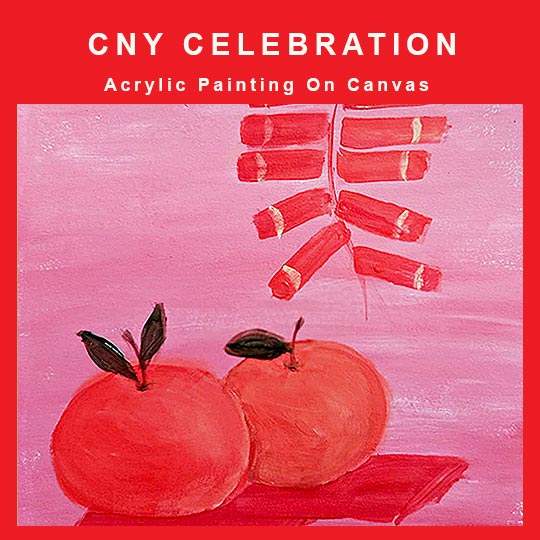 DISCOVER CNY Acrylic Painting On Canvas By TASA