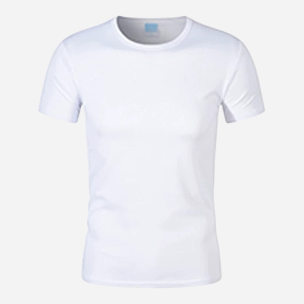 OVJ Cotton T-Shirt L Size White