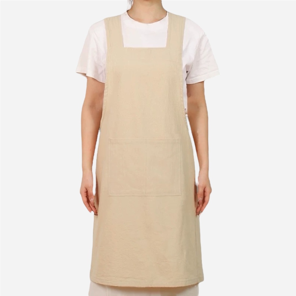 OVJ Japanese Apron 92cm Natural Beige