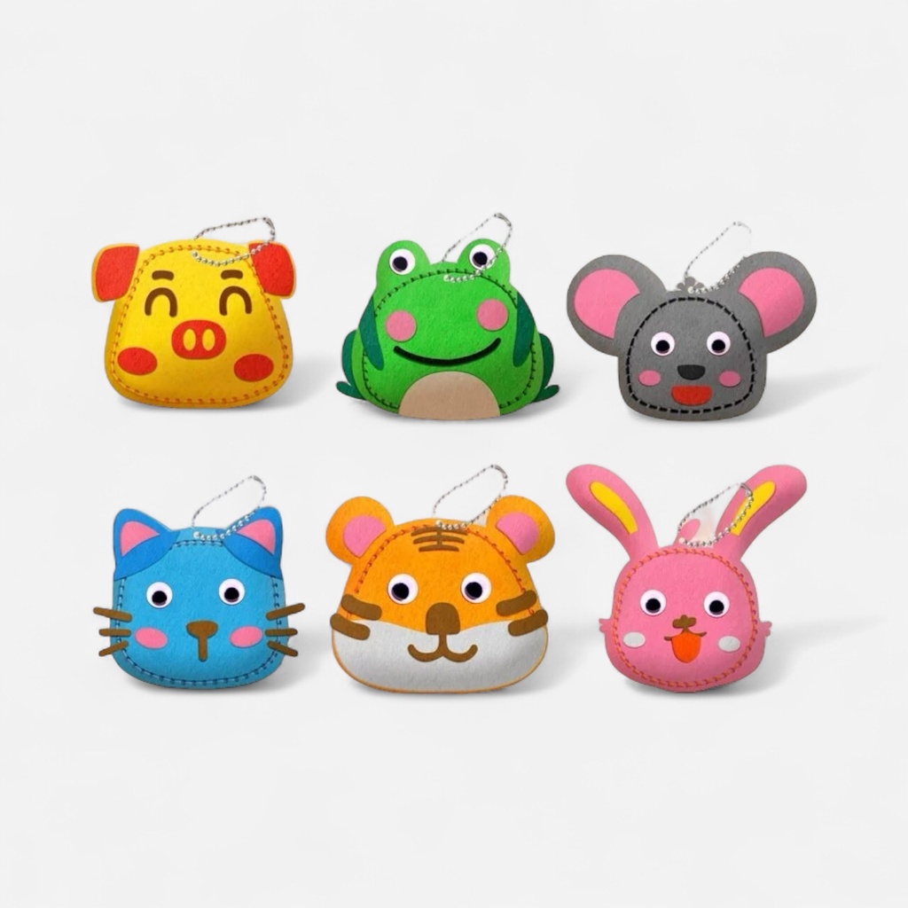 OVJ Craft Felt Sewing DIY Kit 1 (6 Designs)