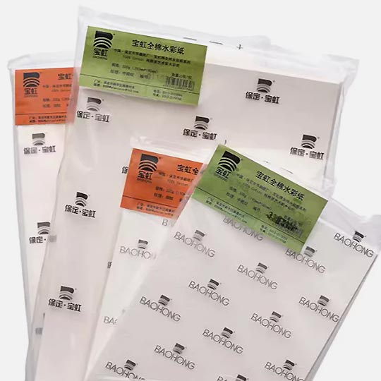 BAOHONG Artist 100% Cotton Watercolor Paper 300gsm Cold Press 78.7cm x 118cm