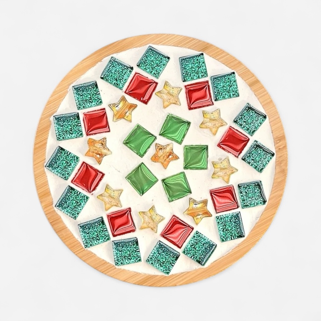 OVJ Bamboo Coaster Mosaic Kit A