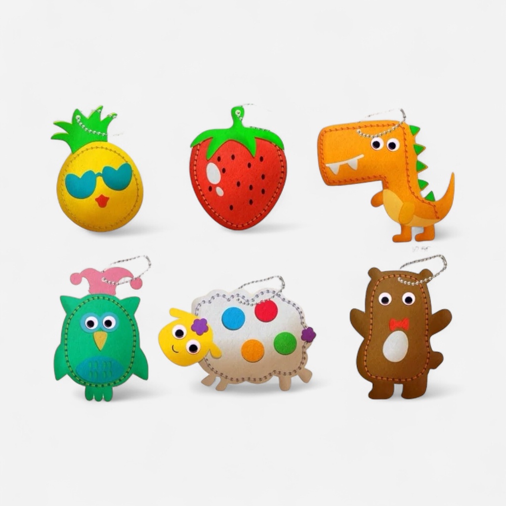 OVJ Craft Felt Sewing DIY Kit 3 (6 Designs)