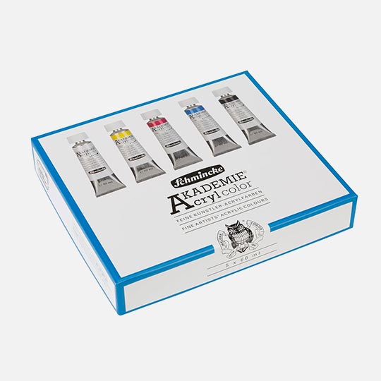 SCHMINCKE Akademie Acrylic 60ml Set x 5