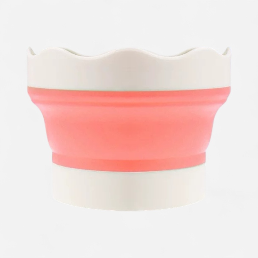 OVJ Silicone Folding Cup 8cm x 10cm Orange