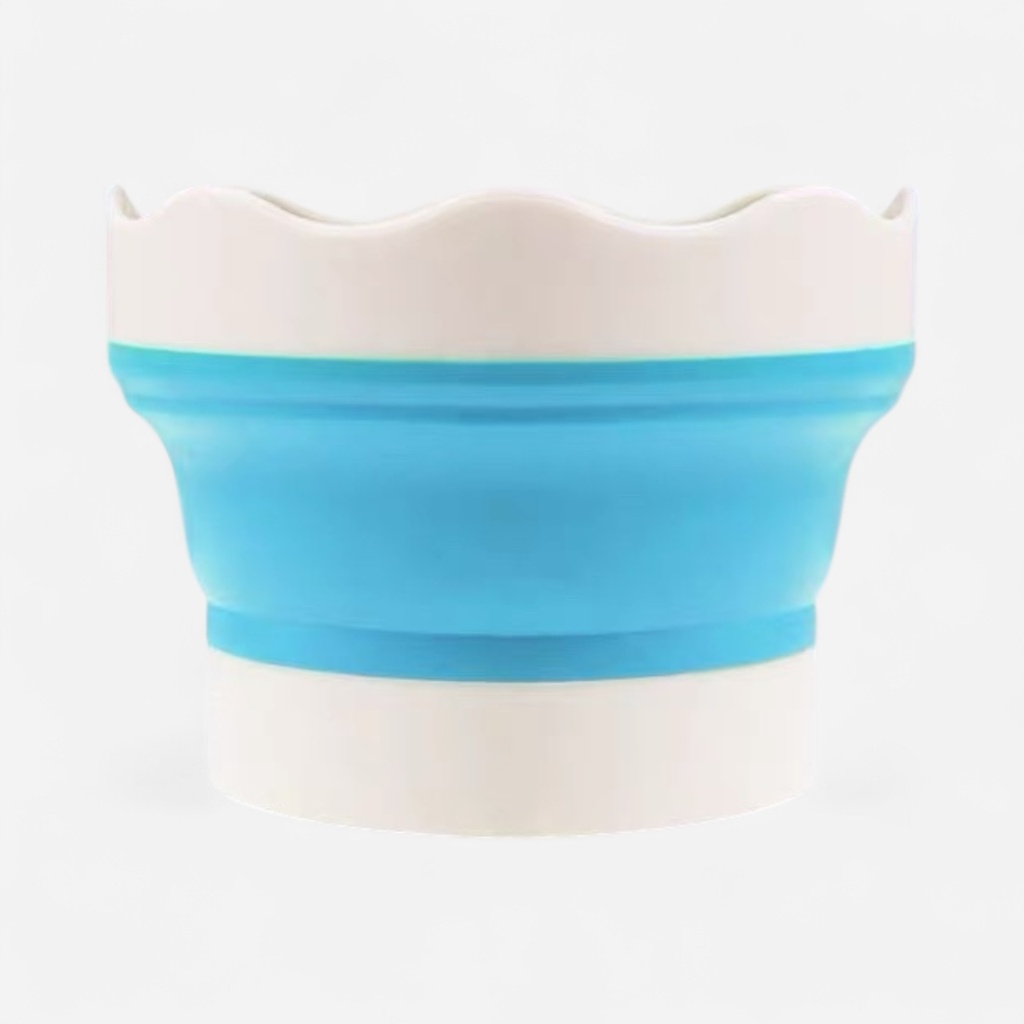 OVJ Silicone Folding Cup 8cm x 10cm Blue