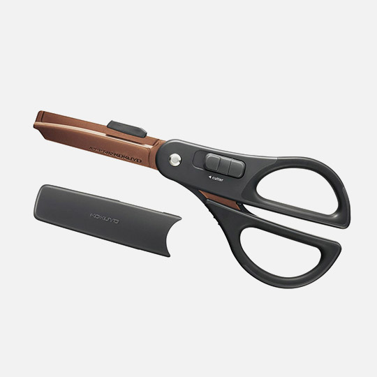 KOKUYO Hako Ake 2 Way Scissor Black