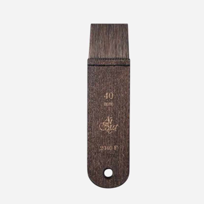 OVJ Bamboo Squirrel Hair Flat Brush 40mm