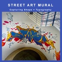DISCOVER Street Art Mural (Artist x Student Collaboration) By TASA