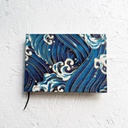 OVJ Yangtze 100% Cotton Watercolor Paper Book 300gsm Landscape 13cm x 19cm x 24 Waves