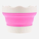 OVJ Silicone Folding Cup 8cm x 10cm Pink