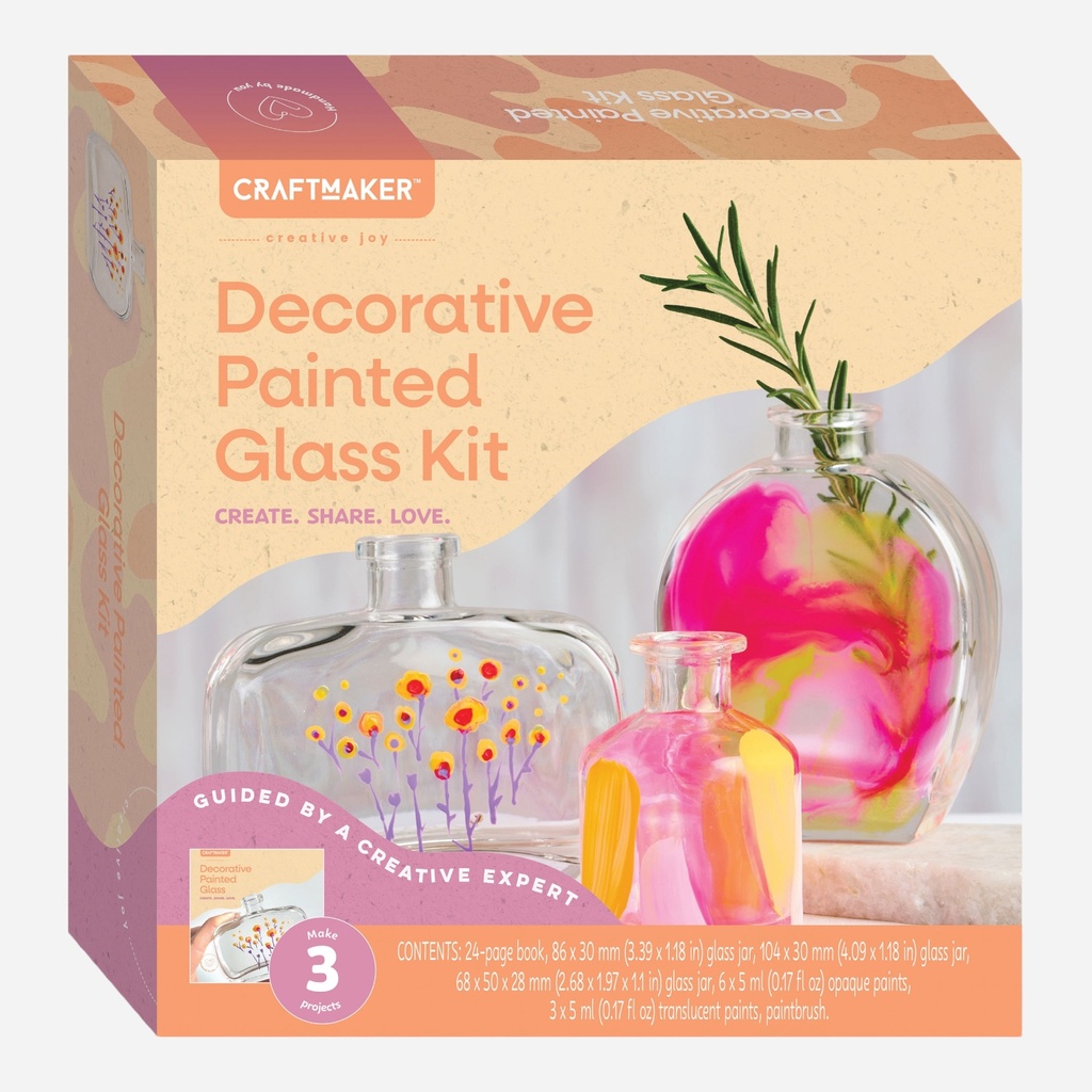 HINKLER Craftmaker Decorative Painted Glass Kit