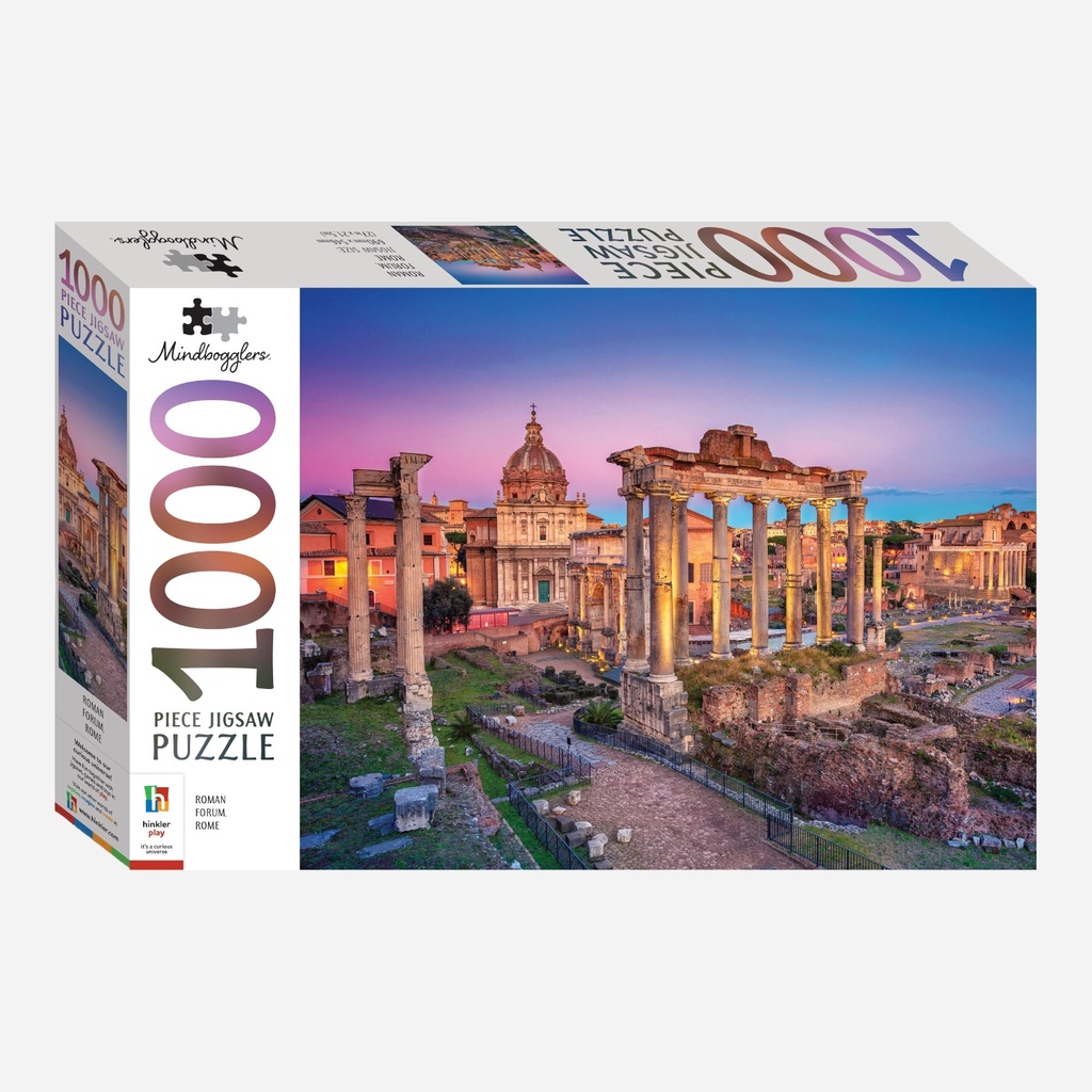 HINKLER Mindbloggers Jigsaw Puzzle 1000 Pieces - Roman Forum, Rome