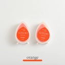 OVJ Teardrop Stamp Ink Pad Orange