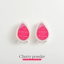 OVJ Teardrop Stamp Ink Pad Cherry Powder