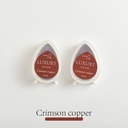 OVJ Teardrop Stamp Ink Pad Crimson Copper