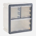 OVJ Modular Storage Shelf 3-Drawer