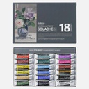 HOLBEIN Artist Gouache 15ml Set x 18 By Yoshiko Yamamoto