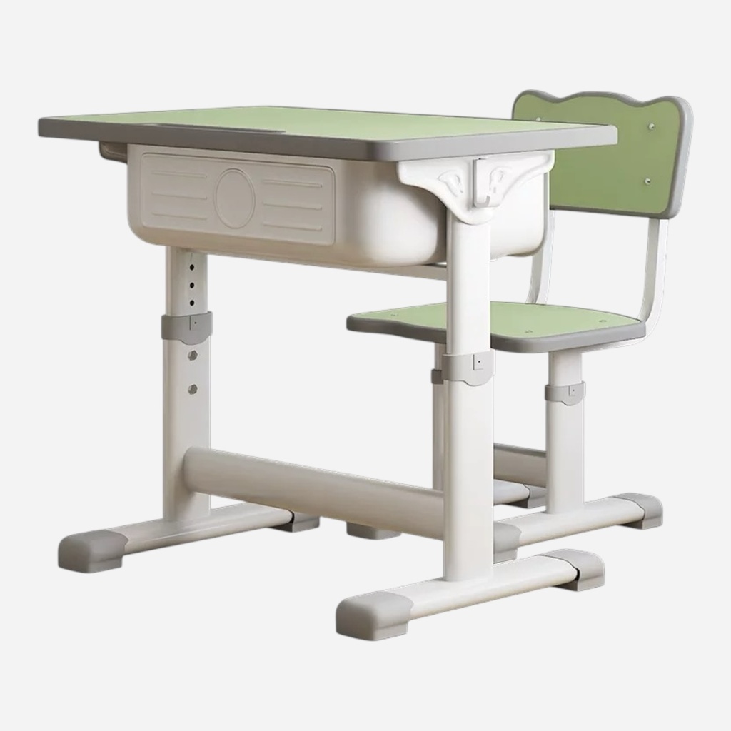 OVJ Makerspace Learning Table & Chair 65cm x 45cm x 76cm Green
