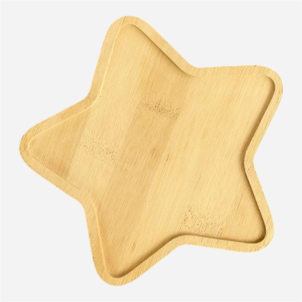 OVJ Bamboo Coaster Star 15cm