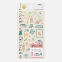 MIDORI Sticker Motifs Country Japan