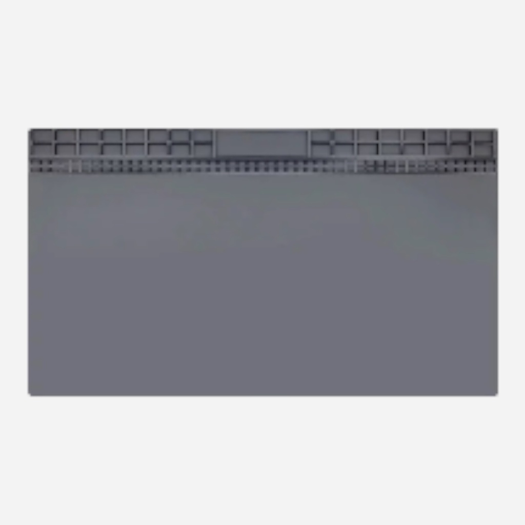 OVJ Heat Resistant Silicone Mat 40cm x 70cm Graphite Grey