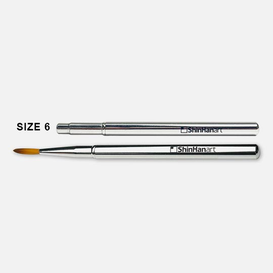SHINHAN Artist Travel Round Brush 6