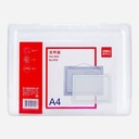 DELI Document File Box 35mm x 26cm x 35cm A4