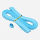 OVJ Quilling Paper 120gsm 20mm x 54cm x 120 Lake Blue