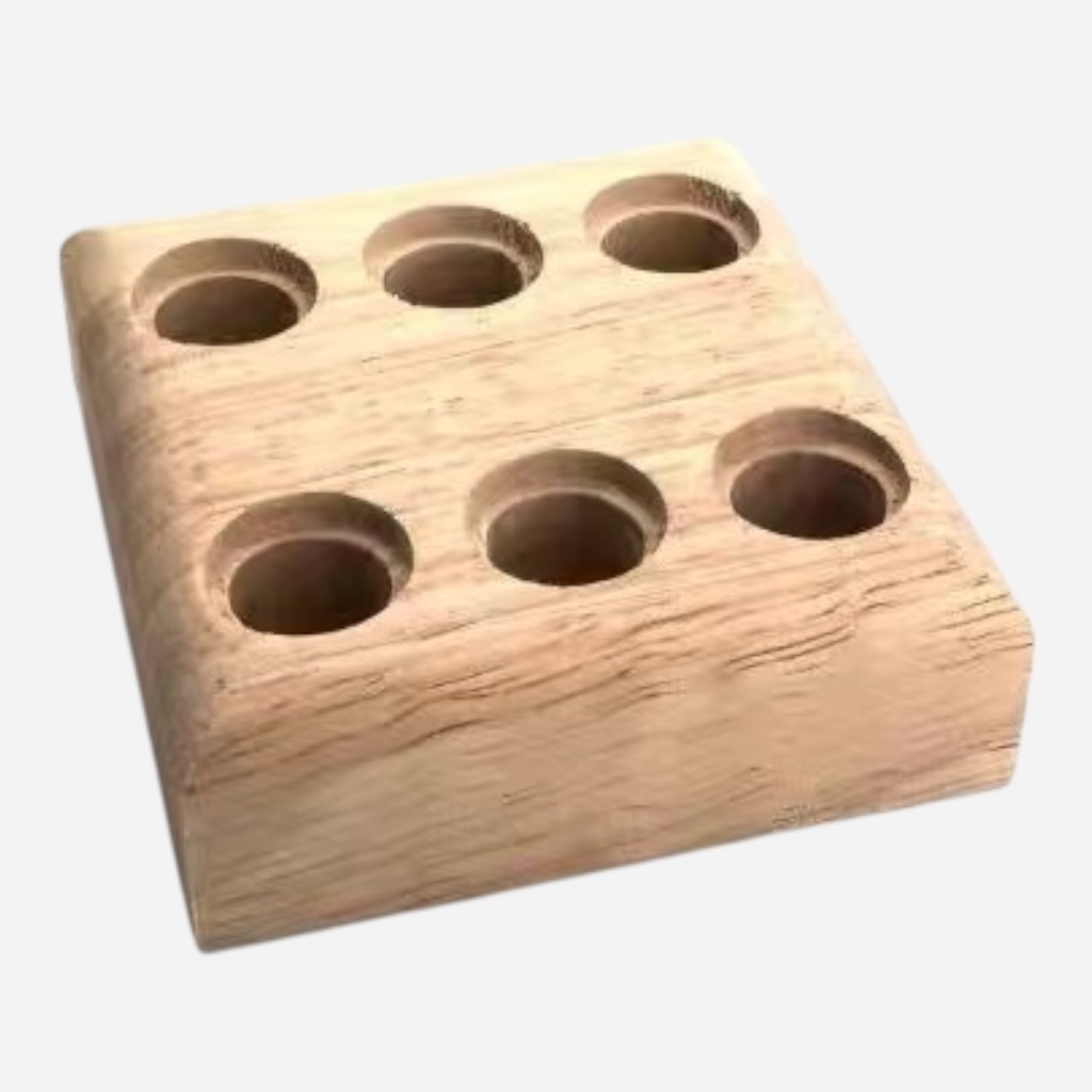 OVJ Wooden Plier Organiser 6-Hole