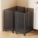 OVJ Mobile Storage Basket 380mm x 205mm x 530mm Black